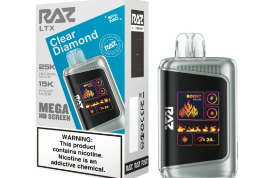 Raz Cle­ar Diamond Vape